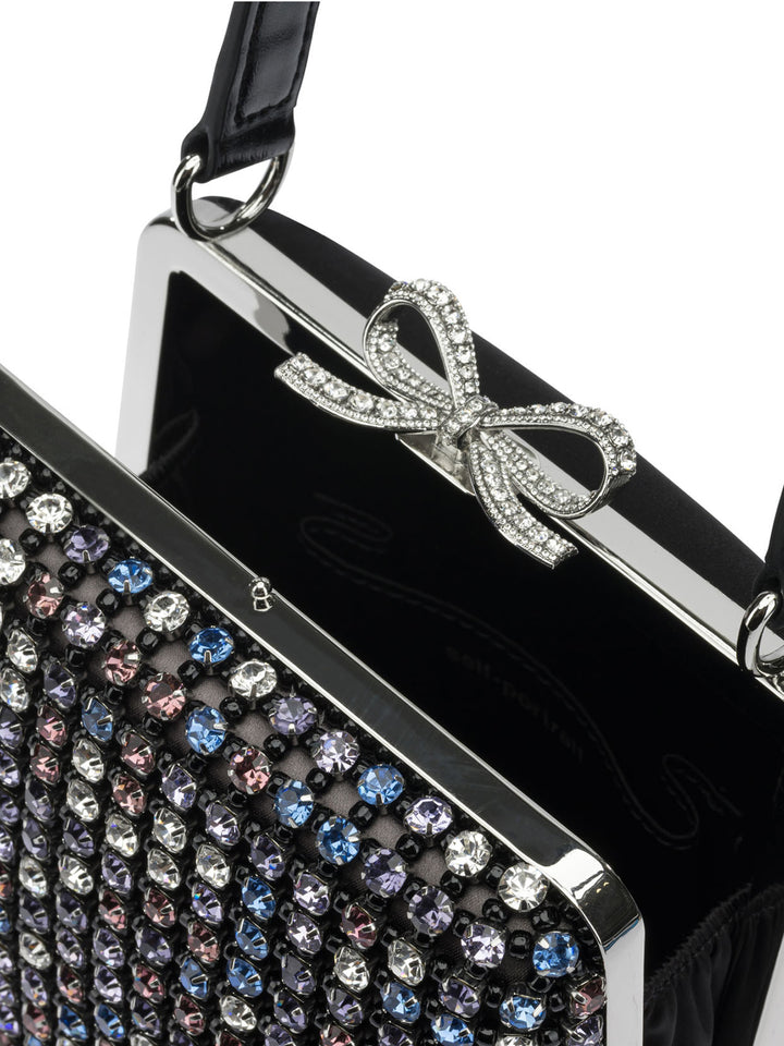Self-Portrait Mini Multi Crystal Handbag Handbags - Nero | 8891bb67b9a7502cdd8071a48aa0017d35cb17c7
