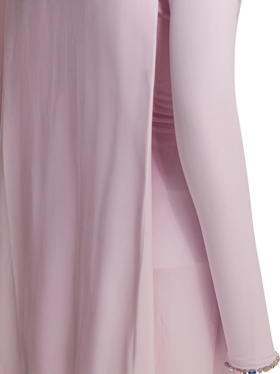 Self-Portrait Long Draped Jersey Dress Abiti - Rosa | f683d5a2c1078c09bbc75d60bb6a2ea7047e1e10