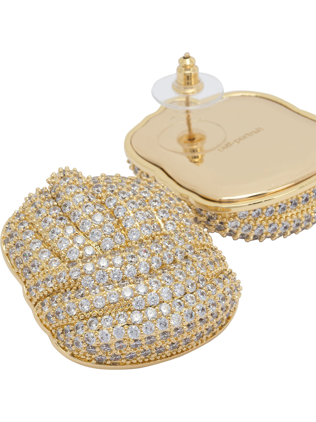 Self-Portrait Crystal Knot Earrings Jewels - Oro | 9fb2de39f5895b47b58ae3d79822714d380cf8a9