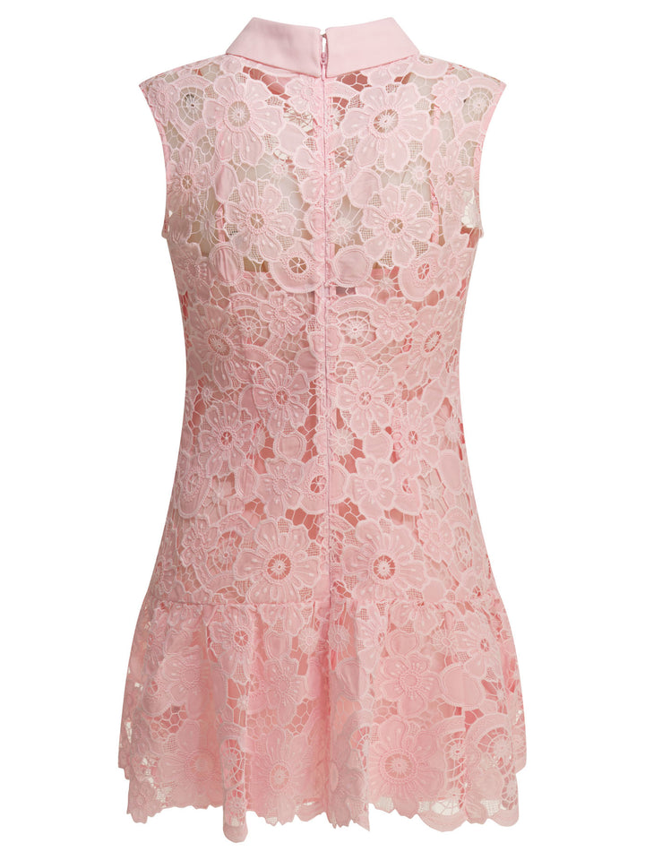 Self-Portrait Short A-Line Dress Abiti - Rosa | b2d51e920b1b31ff74ff265431ae64bede896bff