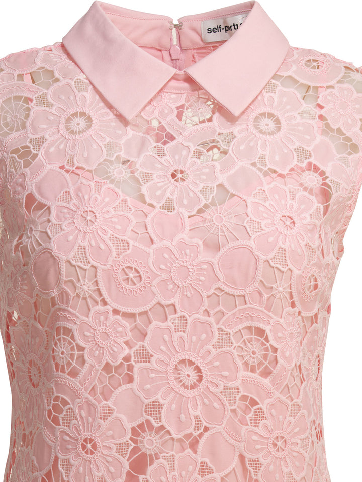Self-Portrait Short A-Line Dress Abiti - Rosa | 872a9ededeb2c2240146b75a0f30b9d452ff1ed9