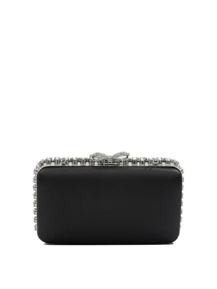 Self-Portrait Clutch With Crystals Clutches - Nero | 1970a9c6a73bf22a0e38ba886d567ab7b24edd5e