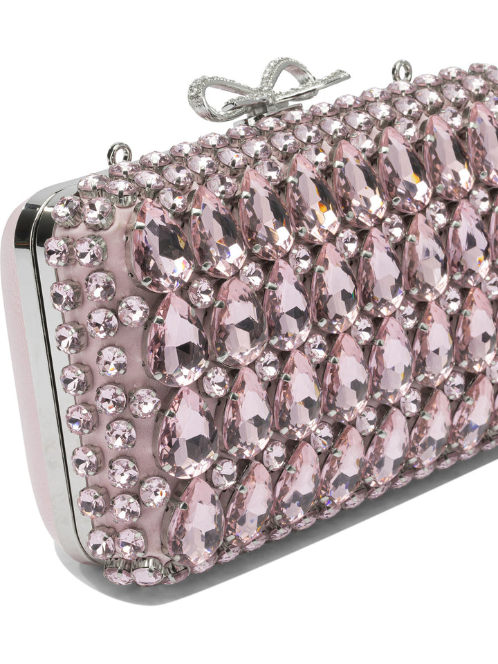 Self-Portrait Clutch With Crystals Clutches - Rosa | 32e3d3f29a34bbd8998750b9edb70b8bdadf5e28