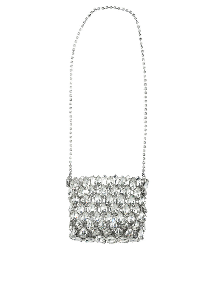 Self-Portrait Small Crossbody Bag Borse a Tracolla - Silver | 6bf7fc42f191c143f9cf470248618c5ab21b94ad