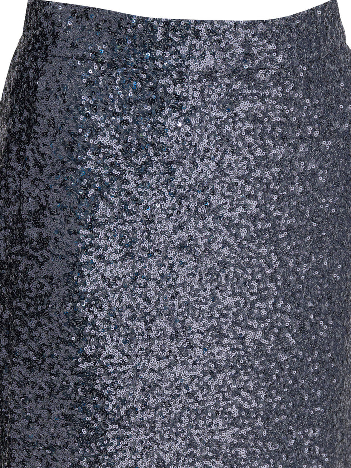 Semper Sequined Midi Skirt Gonne - Grey | 73a2bea4f099ca4988cbf3aac16aca20c4012481