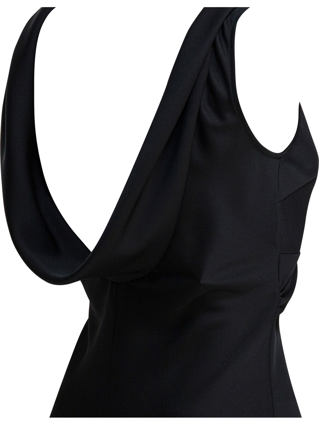 Semper Long And Flared Dress Abiti - Nero | f5b8f48f4ae89c74a2e398967ab75e0ca697a42f