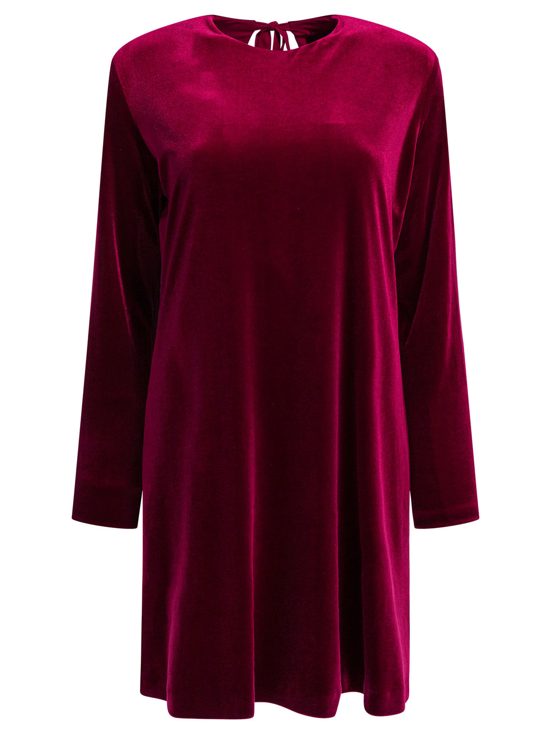 Semper Short Velvet Dress Abiti - Bordeaux | 7373a4eed15f8a7deefdc9cddb7442adf446a4bf