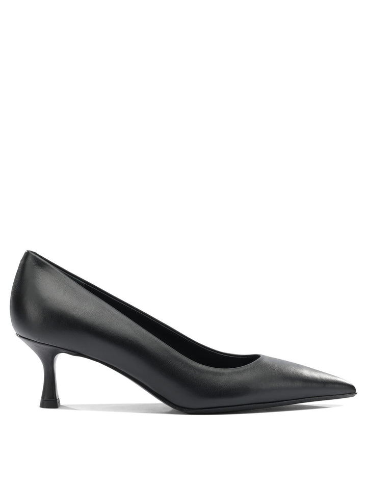 Sergio Levantesi 60mm Leather Pumps Heeled shoes - Nero | e85244f837c992b90abe11ebfc34c358ff38f7f2