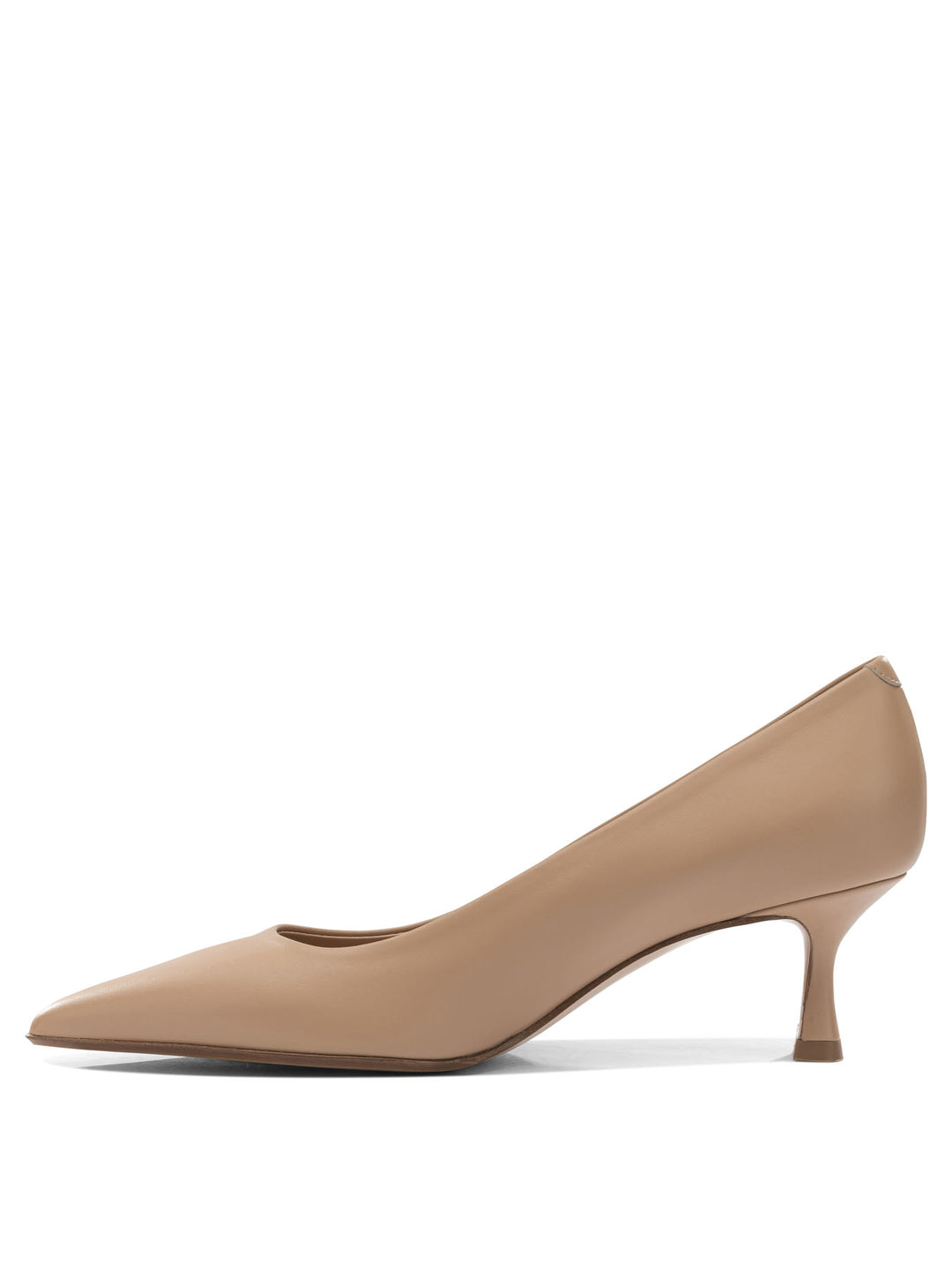 Sergio Levantesi 60mm Leather Pumps Heeled shoes - Beige | f4607f4f47eda17a78d46d03f017147311c7f606