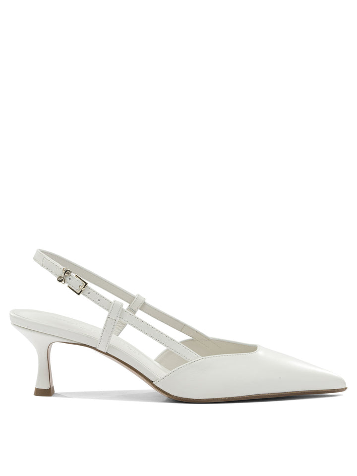 Sergio Levantesi Elsa 50mm Heeled shoes - Bianco | de2ad66c33ee5da1b87b78206fa32c947827c690