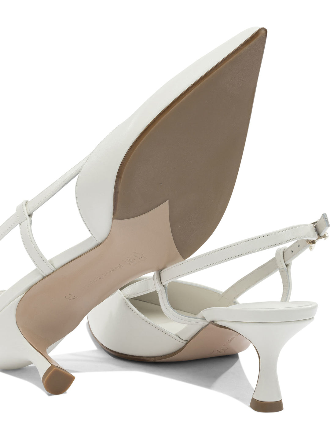 Sergio Levantesi Elsa 50mm Heeled shoes - Bianco | 3f4bfb75ce2c227582293a36273c28ac00aa08b8