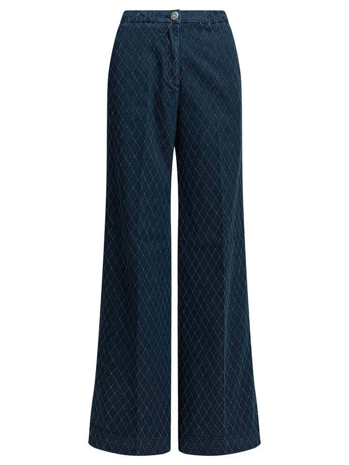 Shaft Jeans Flare Pin Diamond Jeans - Blu | 3d883d16a803033ef2f5c734db51c7e895d727b6