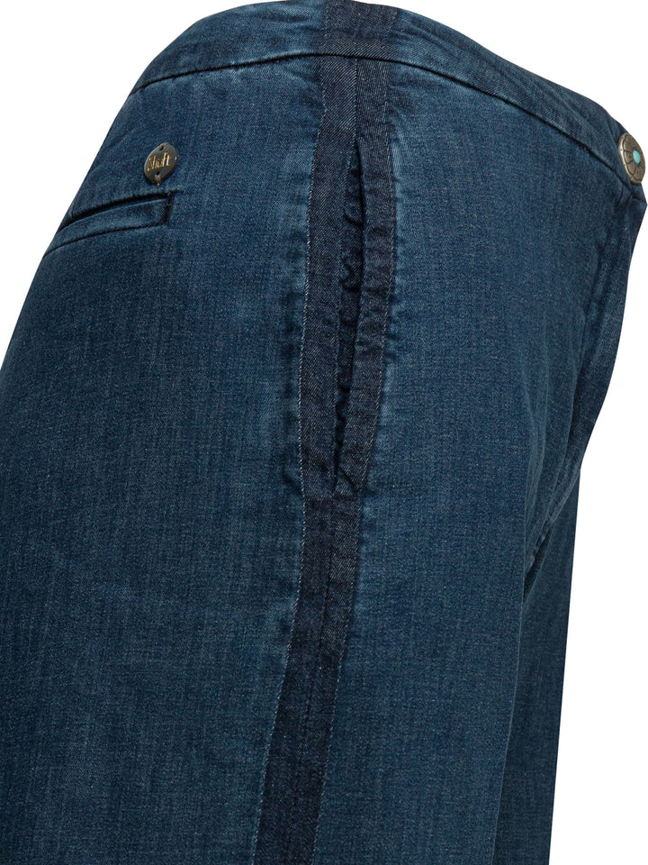 Shaft Jeans Flaire Smocking Jeans - Blu | e11bf1b63f15a5ecfaa67950ac19e23d18f02bea