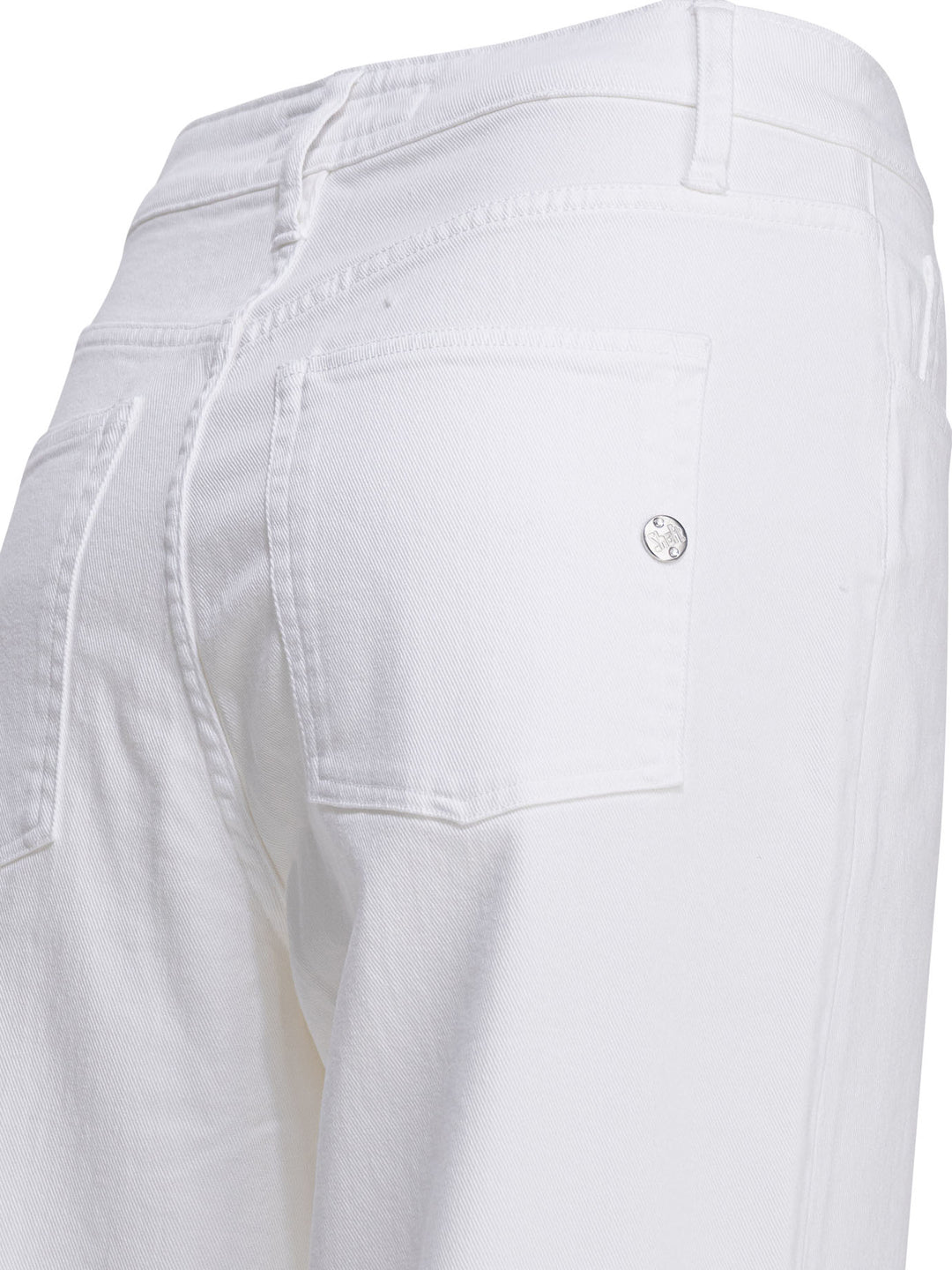 Shaft Jeans Arch Drill Stretch Jeans - Bianco | 99e739ebedf0637e49732e59b0c9fba851d05417