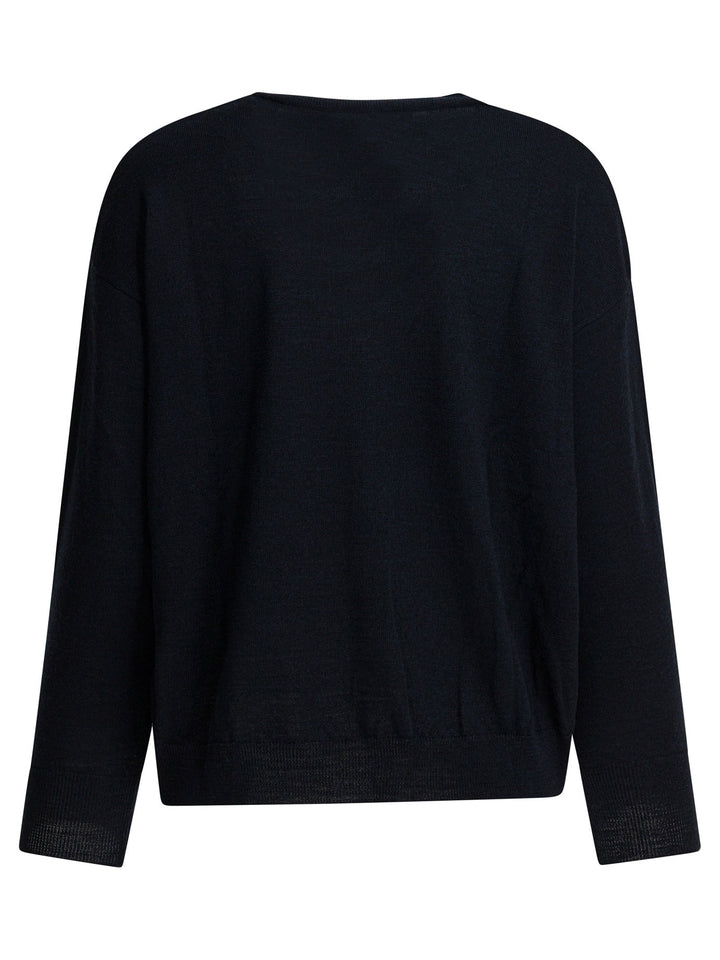 Soeur Merino Wool Cardigan Knitwear - Blu | af254b44dbc5a1c34dec4ece85899910fdbaa66f