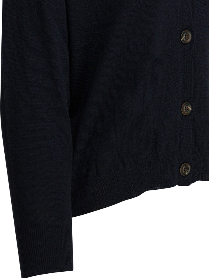 Soeur Merino Wool Cardigan Knitwear - Blu | c8c172acb5c73ebd3cc93d1eaa68cff4ecec8342