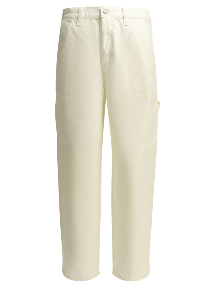 StüSsy  Trousers - Bianco | 227966329ed9e59148695eb045d2b22d0518e4dc