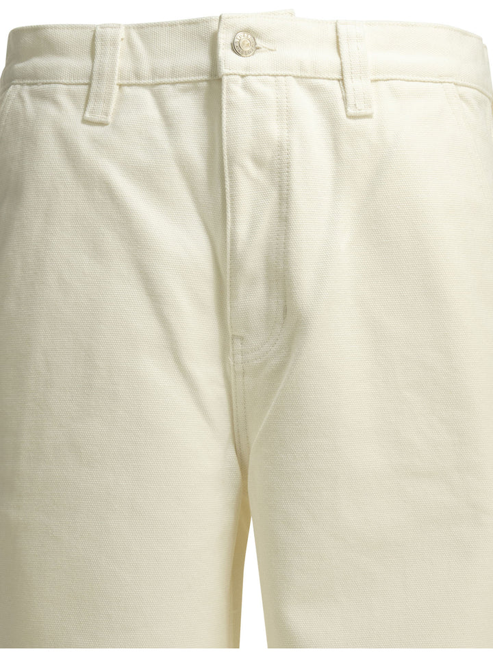 StüSsy  Trousers - Bianco | 79d21b7e525c16a82fabfd9a96e24d57b31e3f39