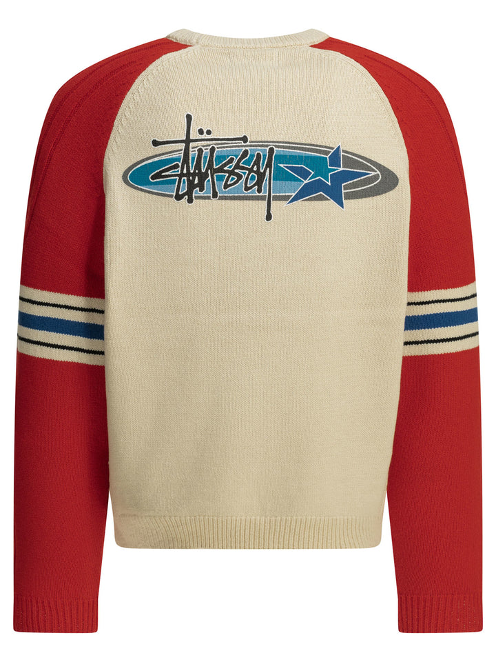 StüSsy  Knitwear - Rosso | 6918362fca26e9ade90aeb093e2d24ba1998f304