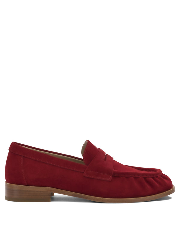 Loafers & Slippers Rosso