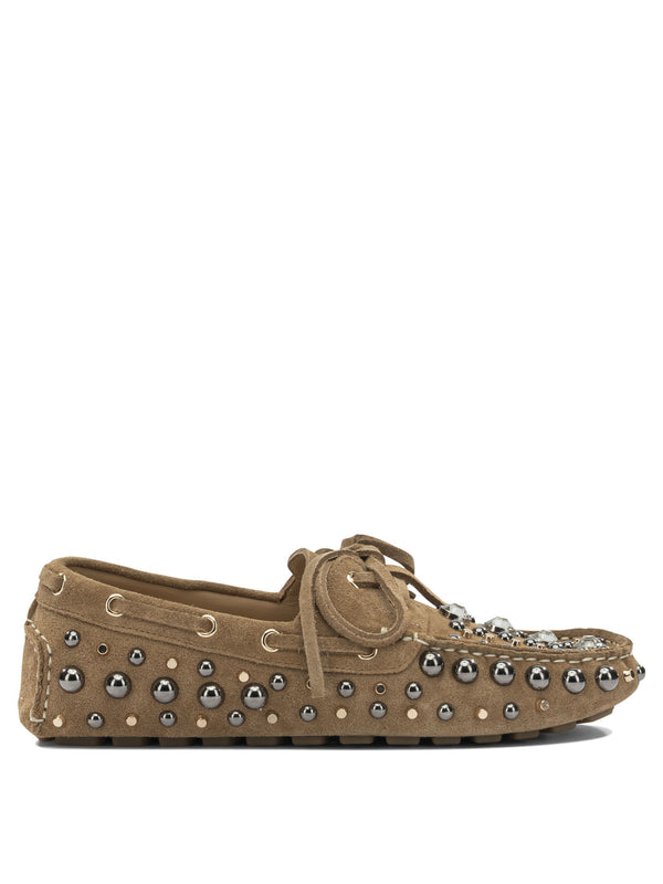 Loafers & Slippers Beige