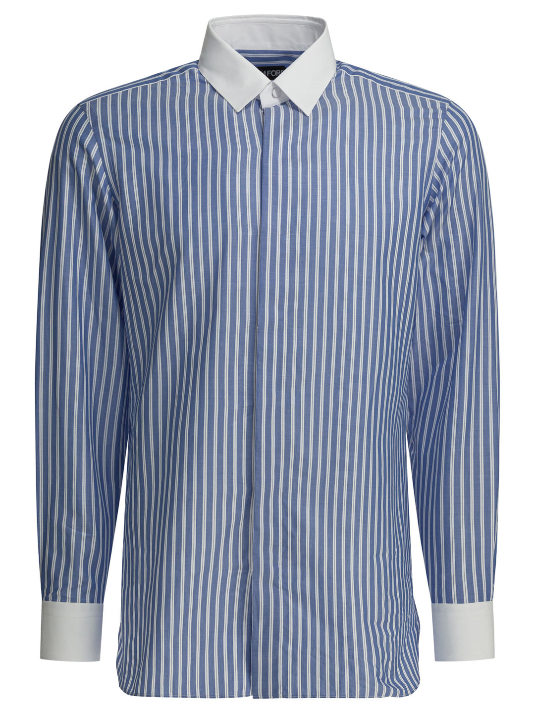Tom Ford Wide Stripe Shirts - Light blue | 538b906996ac1d1d15a9fabe25118dae056c79b4