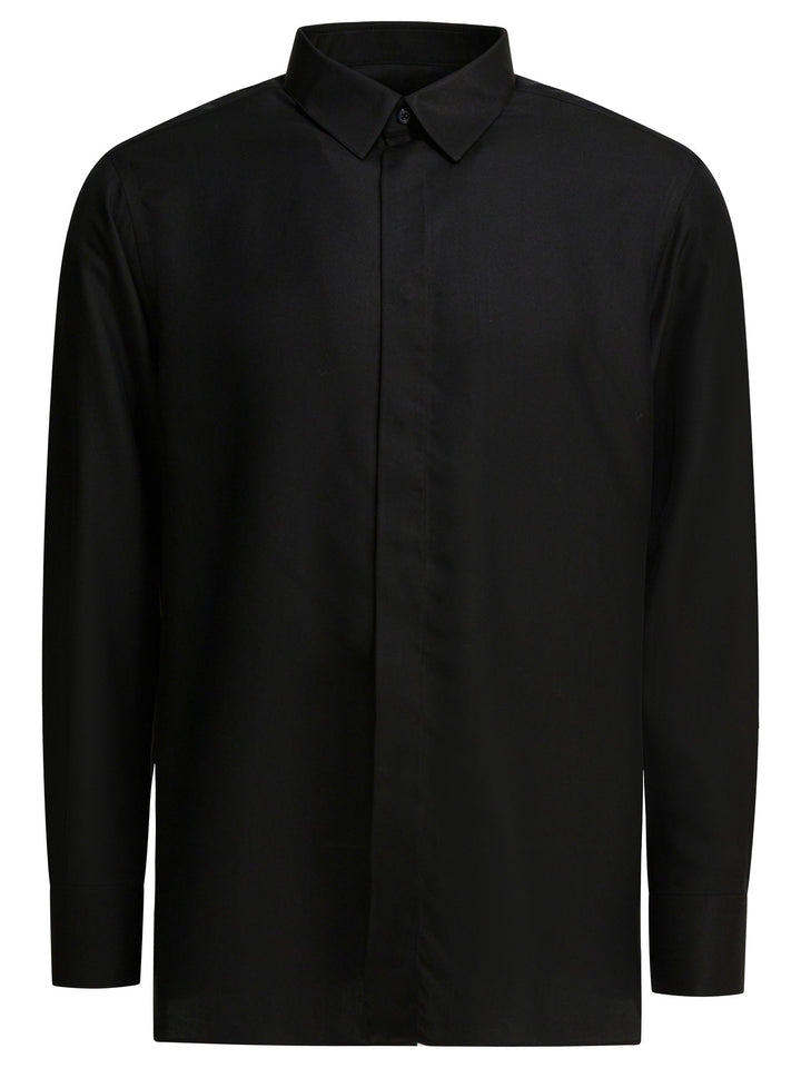 Tom Ford Drapy Twill Shirts - Nero | a2190c9c19e13099f8f89a7c461960e75d1b88aa