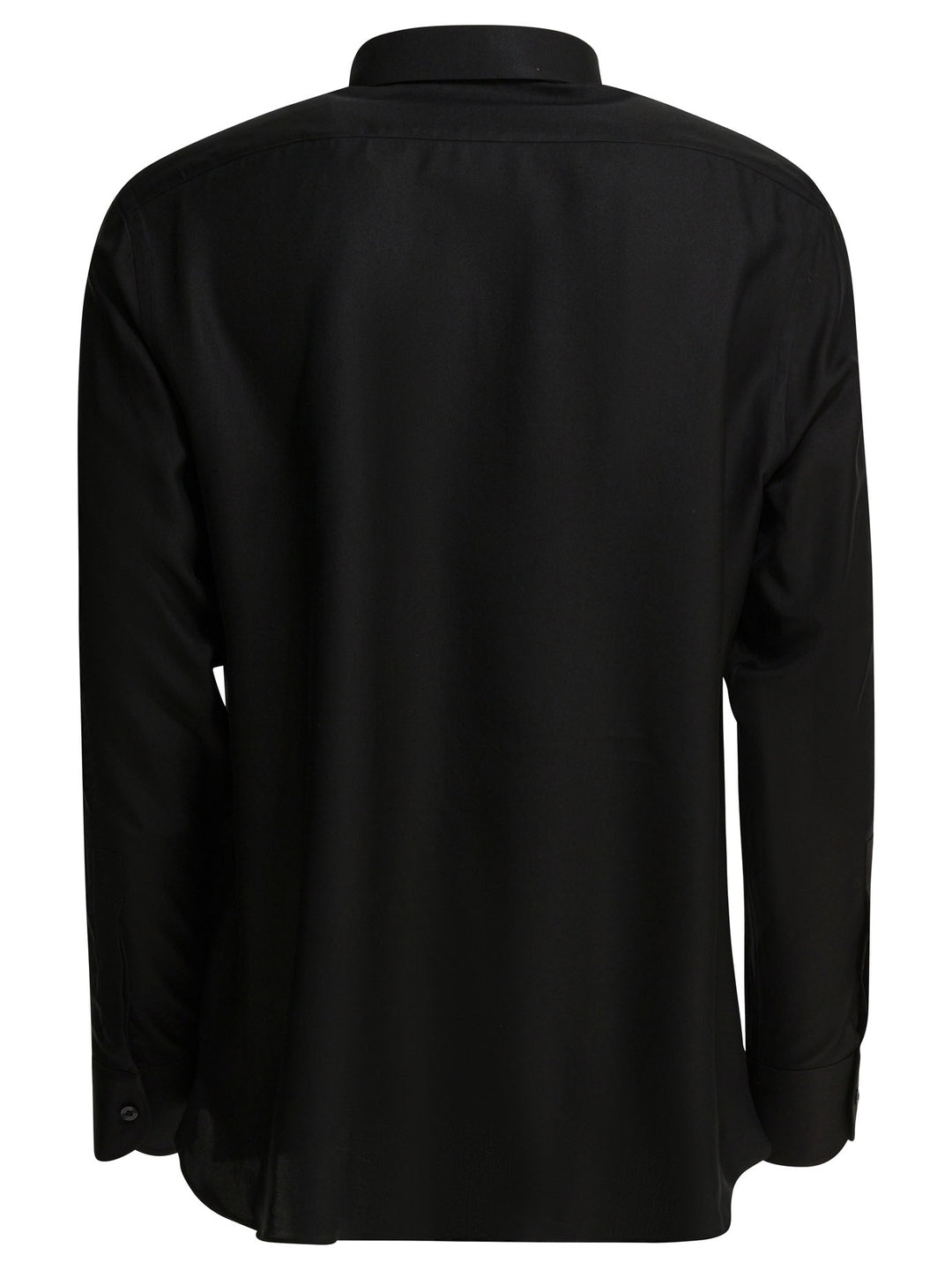 Tom Ford Drapy Twill Shirts - Nero | 7aa1595020248bed489bef8eb529582db2529447
