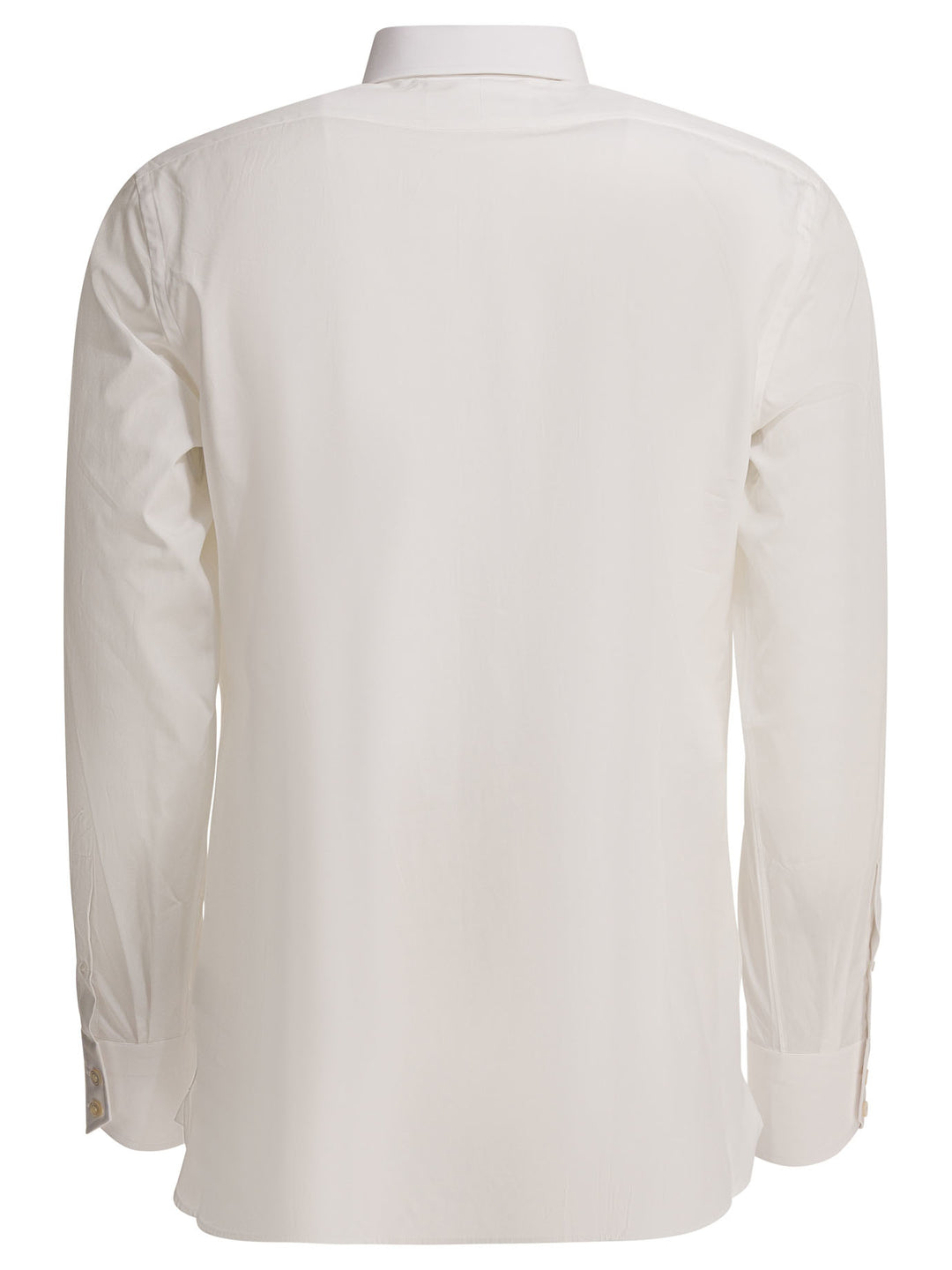 Tom Ford Stretch Poplin Shirts - Bianco | 5b52b6ff81e6ddda645f801a631158583aab0c75