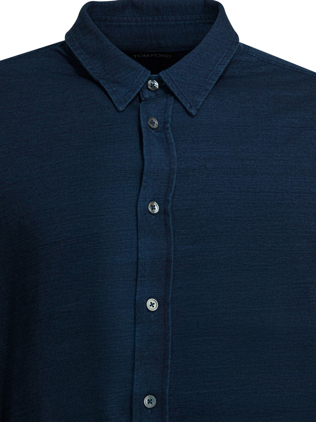 Tom Ford Cotton Shirt Shirts - Blu | a5fb8644928dc379732e51c23cc04a515286bc61