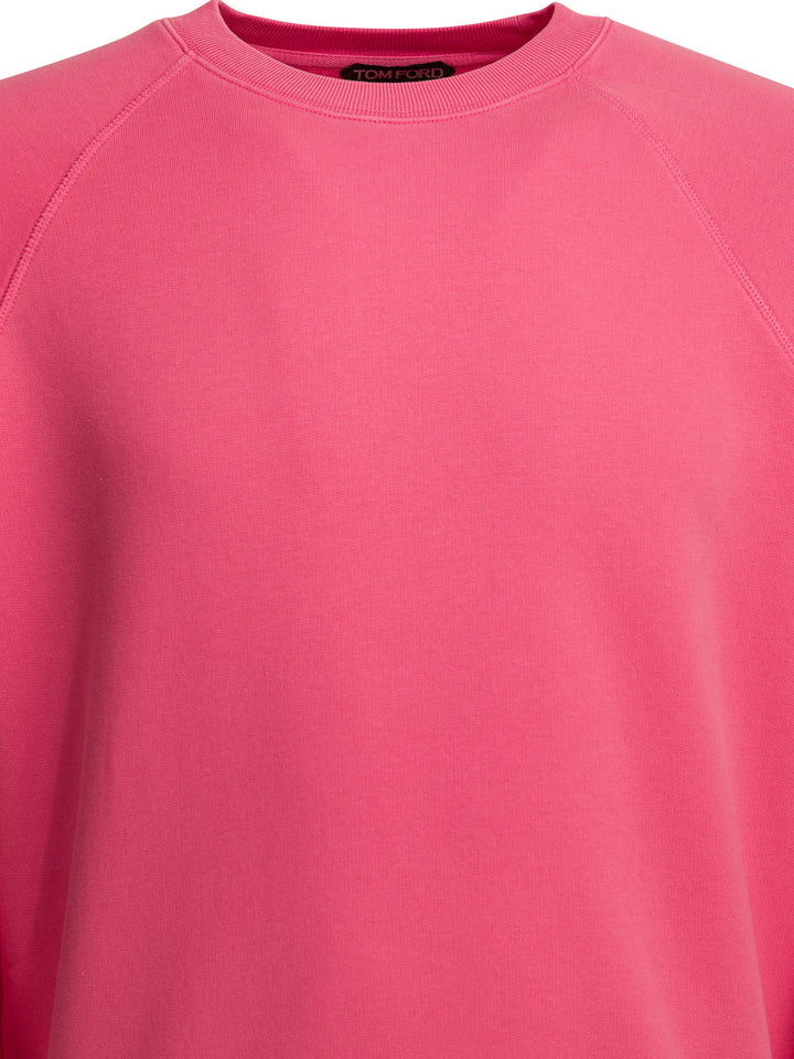 Tom Ford Organic Cotton Sweatshirt Sweatshirts - Rosa | fa9cd32d4d2e96dd75d3598851eaedd00843f9c2