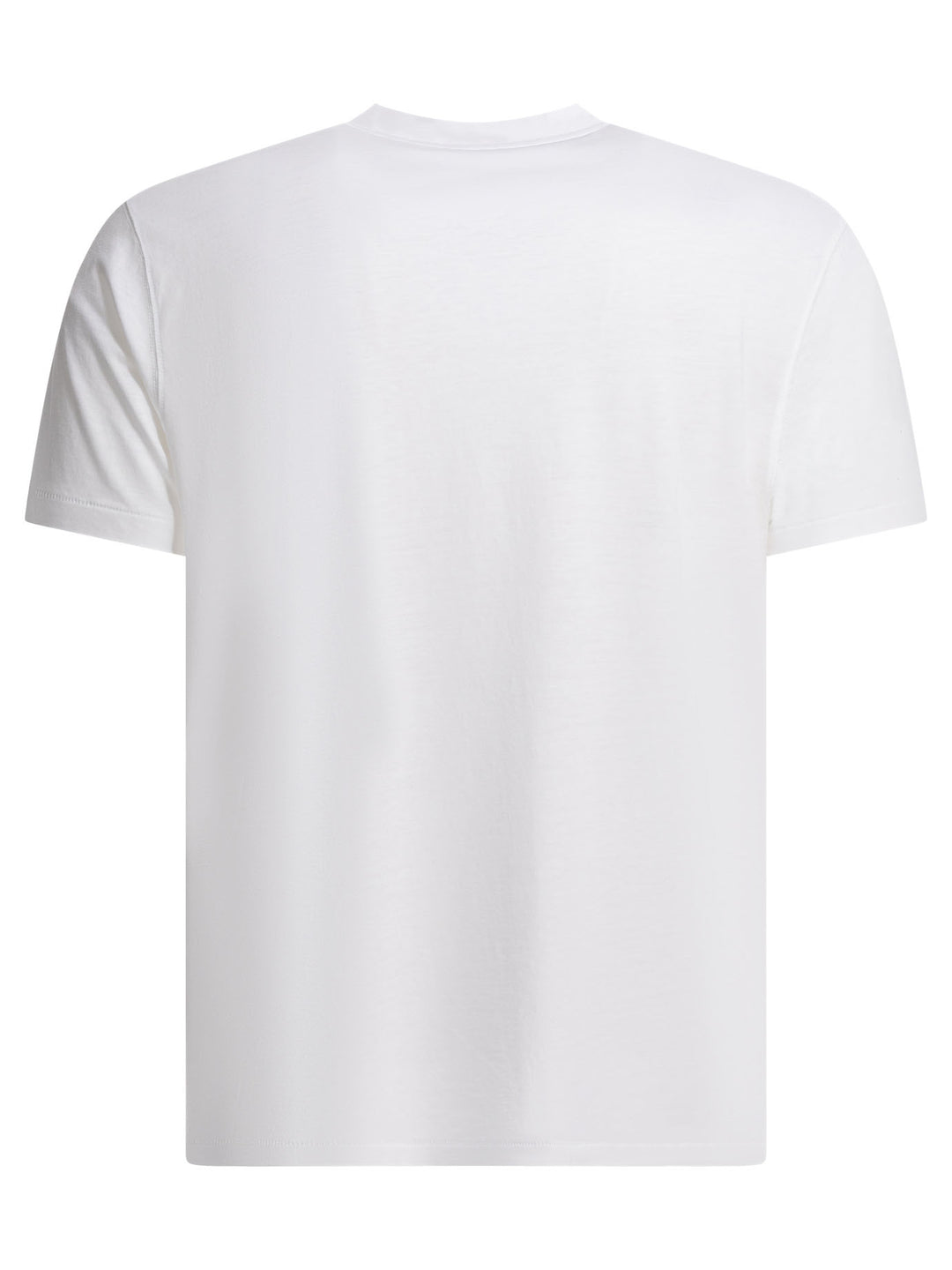 Tom Ford Lyocell And Cotton T-Shirt T-shirts - Bianco | 4a161014d4b5fcc296c9f0a4ed01074d25e26cd5