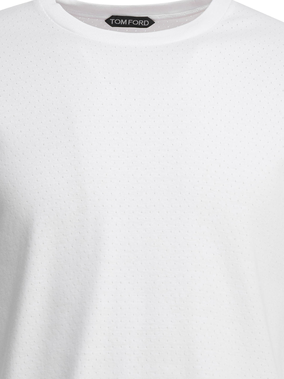 Tom Ford Crew-Neck T-Shirt T-shirts - Bianco | 911ca8ecffab7d182612081ac3b34971032ef6d3