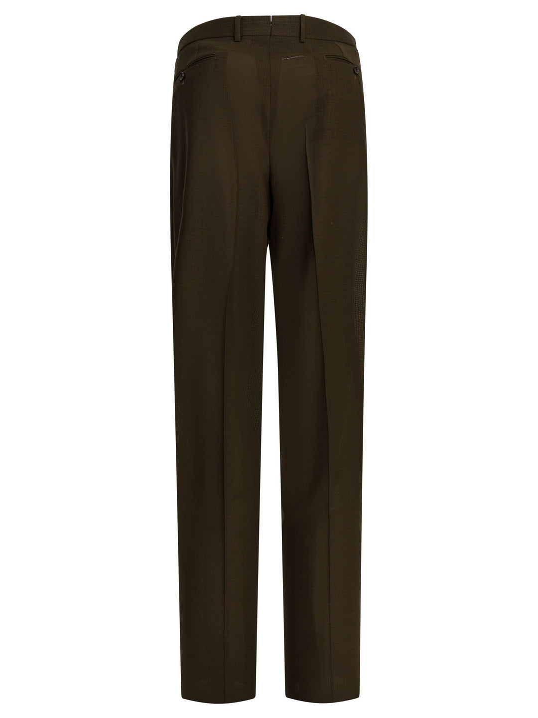 Tom Ford Wool Tailored Pants Trousers - Marrone | be30796424ffb9785d454c5cb39be95e586b5856
