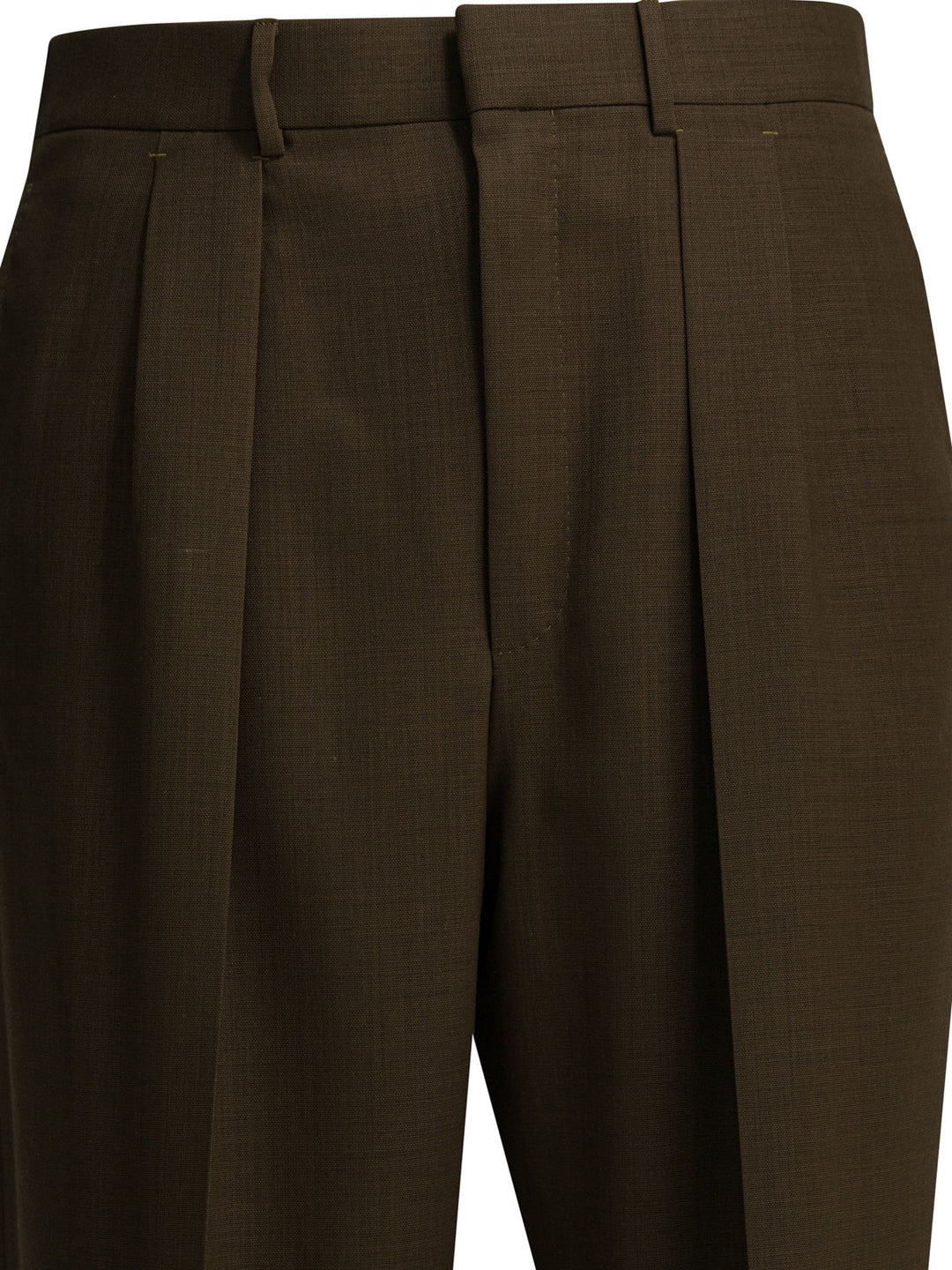 Tom Ford Wool Tailored Pants Trousers - Marrone | 548fc6163850c3967175e82f8b9ff3da0c579fe0
