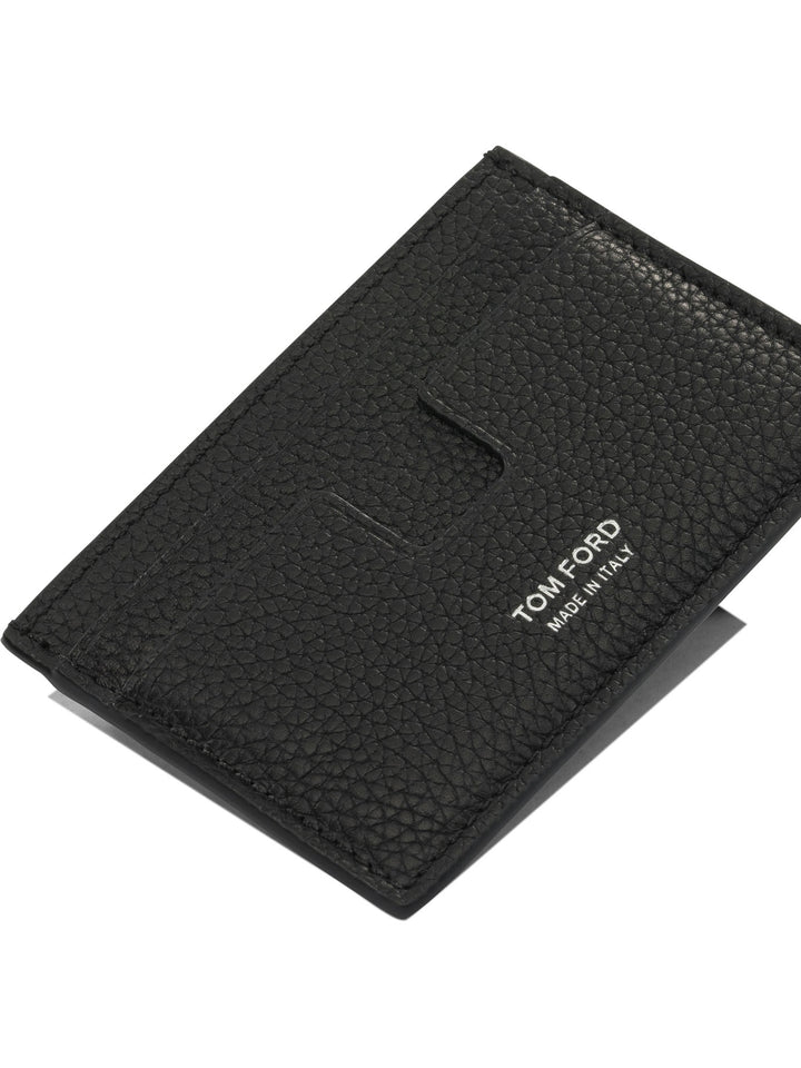Tom Ford Grained Leather Card Case Wallets & Card holders - Nero | 7e46680051095c7192c73a1b28a2b15fb6cc81e7