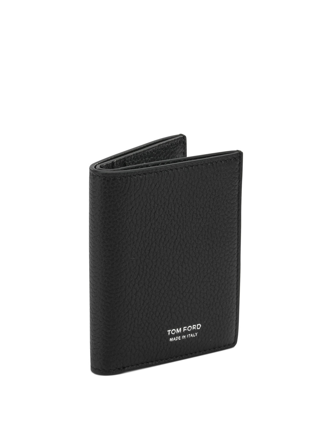Tom Ford Grain Leather Folding Card Holder Wallets & Card holders - Nero | 7d2ff1fc6838a0394c614febac4c946022c963c6