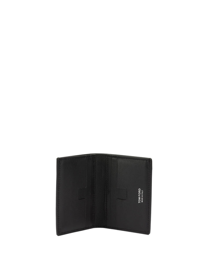 Tom Ford Crocodile-Effect Folding Card Holder Wallets & Card holders - Marrone | 91882138dadb613d4226d2796511c57441091216