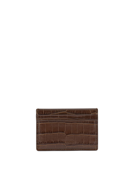 Exotic Line Wallets & Card Holders Marrone
