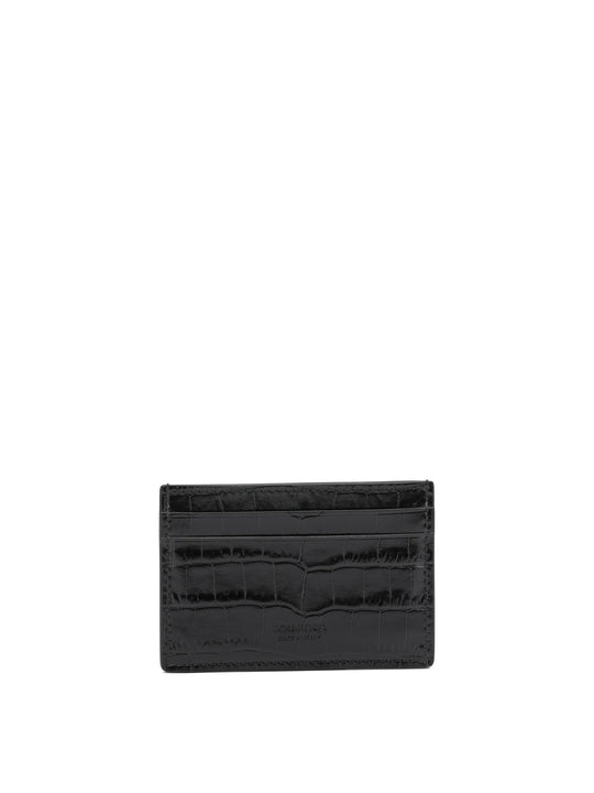 Exotic Line Wallets & Card Holders Nero