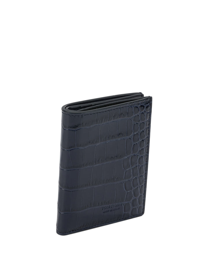 Tom Ford Exotic Line Wallets & Card holders - Blu | 9f2ffe08e76d71b31dcef34898944263386e5a75