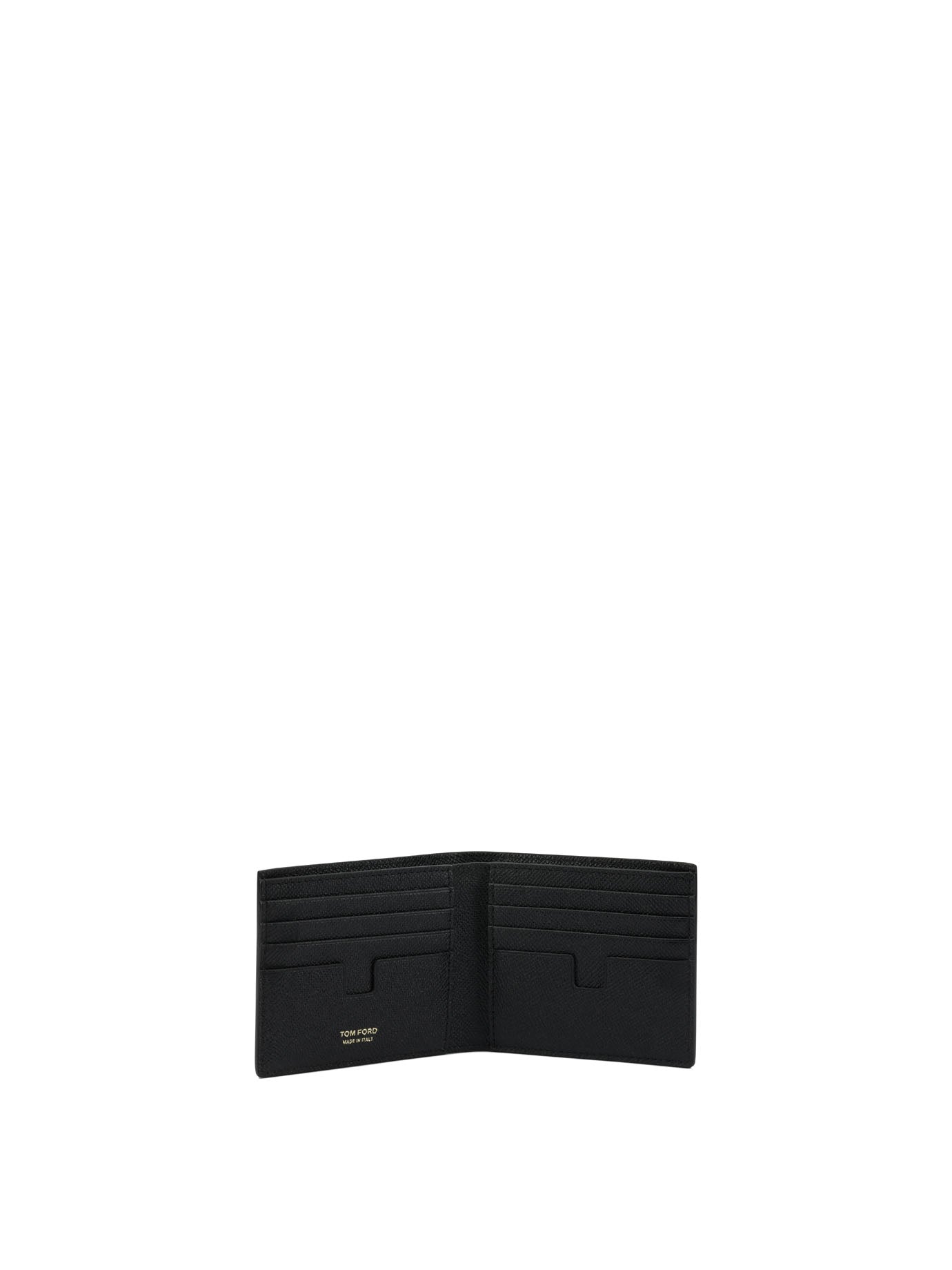 Tom Ford Small Grain Leather Bifold Wallet Wallets & Card holders - Nero | 9a8d660811f88efa97f0526e3205ccf2cf1cde2c