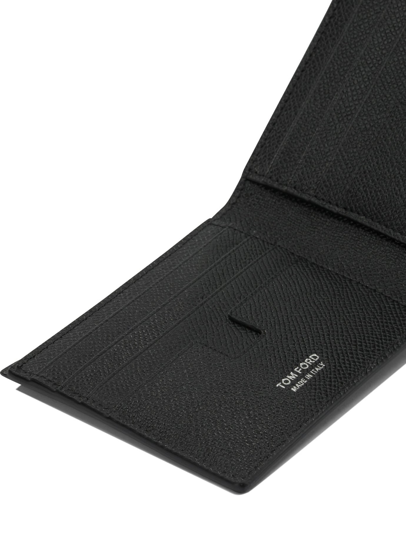 Tom Ford Small Grain Leather Bifold Wallet Wallets & Card holders - Nero | 43c1157f44a4951ef919dffb213b838e40a0f526