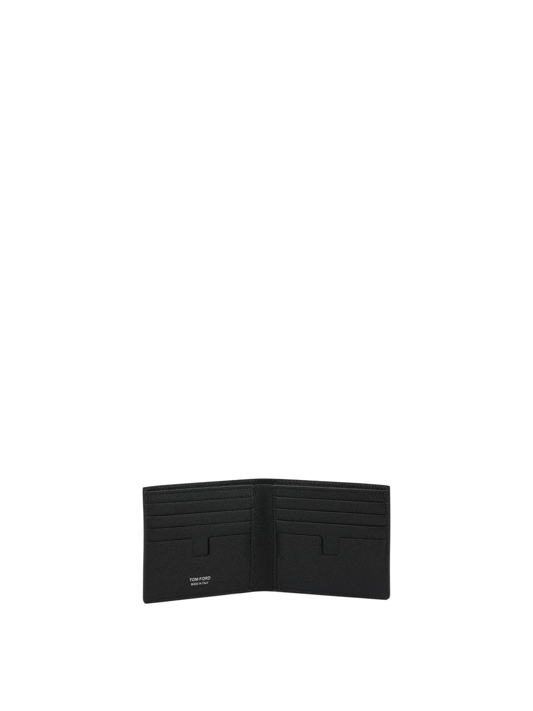 Tom Ford Small Grain Leather Bifold Wallet Wallets & Card holders - Nero | 76b4ac3c8144e04e37b34535efce730642f8b711