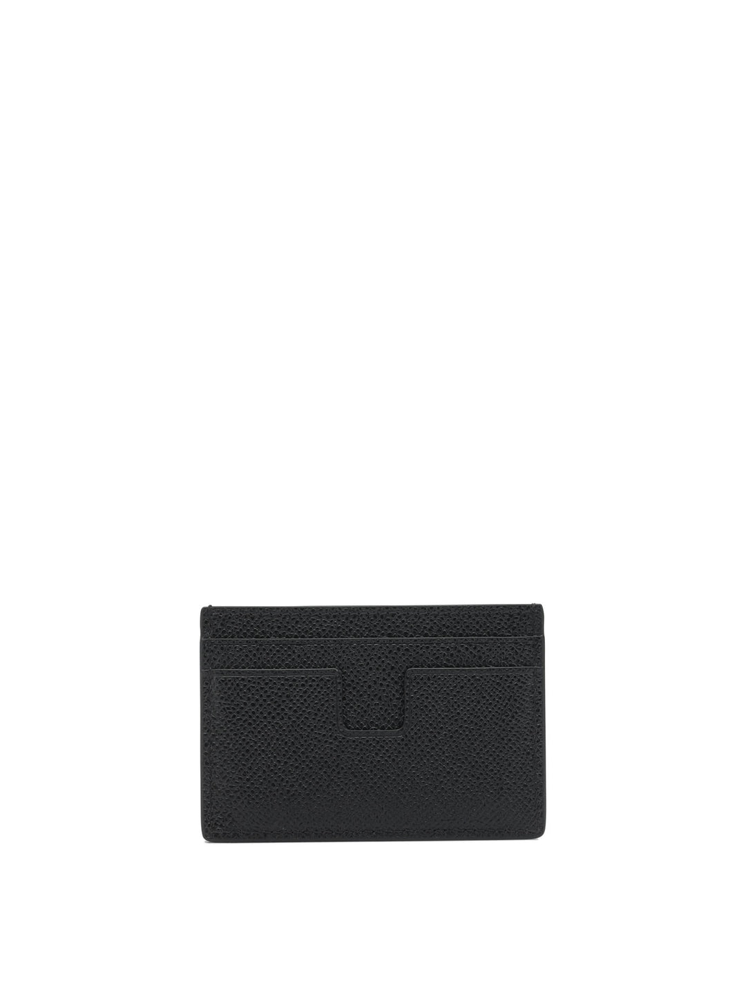 Tom Ford Small Grain Leather Card Holder Wallets & Card holders - Nero | c51f17e1d40615b5382454be875283415b9907a4