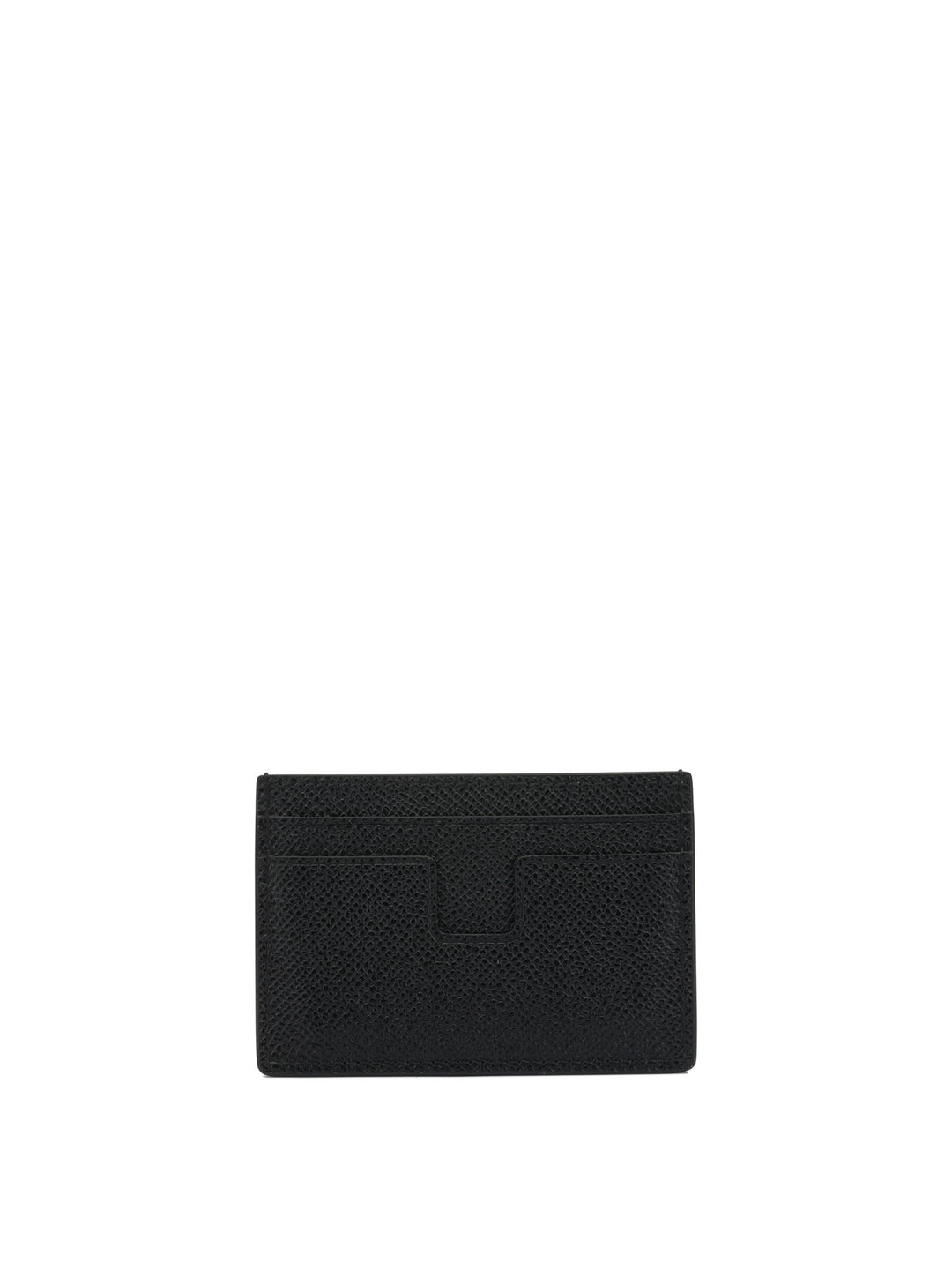 Tom Ford Small Grain Leather Card Holder Wallets & Card holders - Nero | 00e4ba9eac779446c73bff260bc9a306ae5c618e