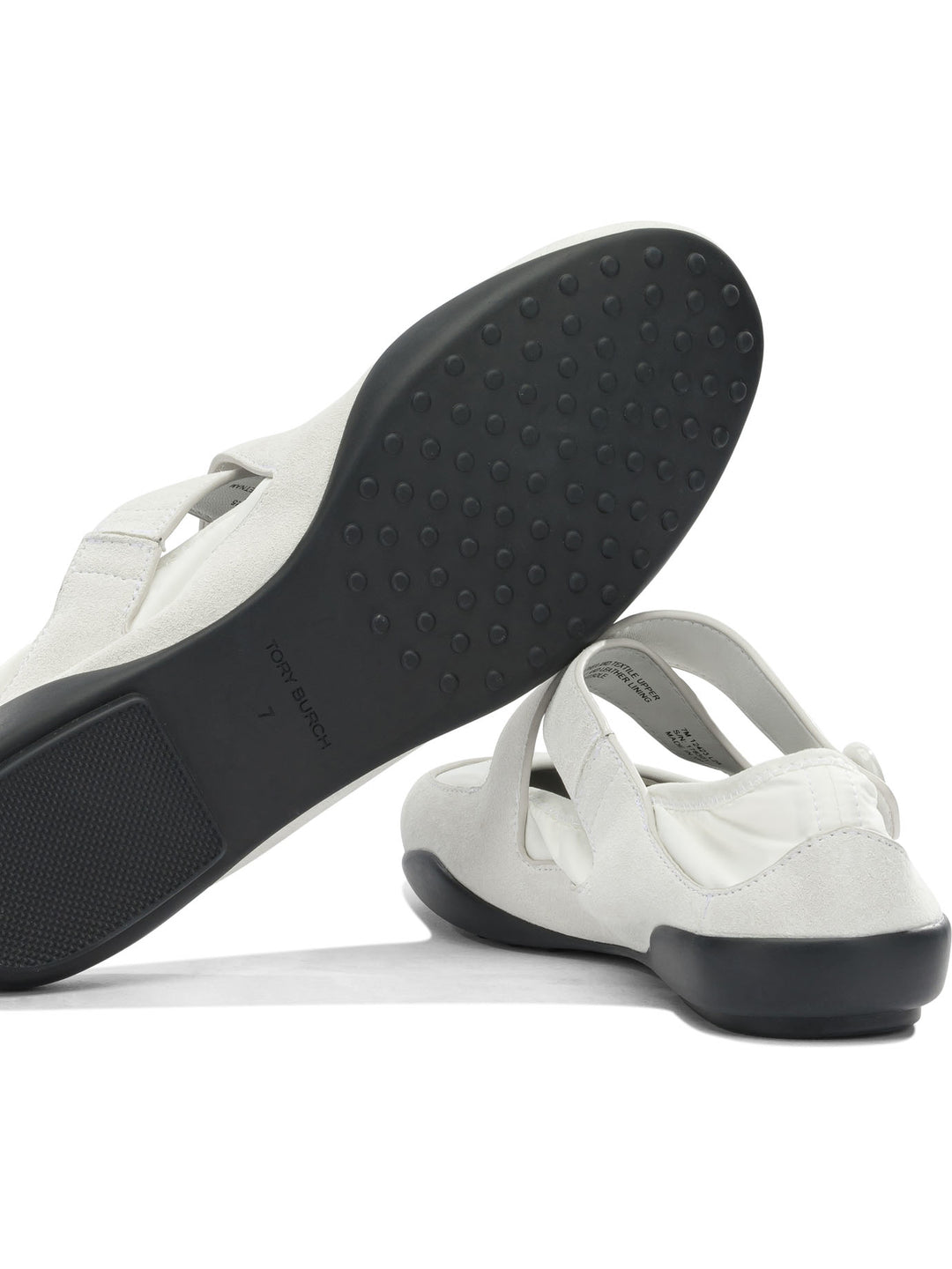 Tory Burch  Ballerinas - Bianco | d738f4546cc3e299d7482310ef2bb1592de4d896