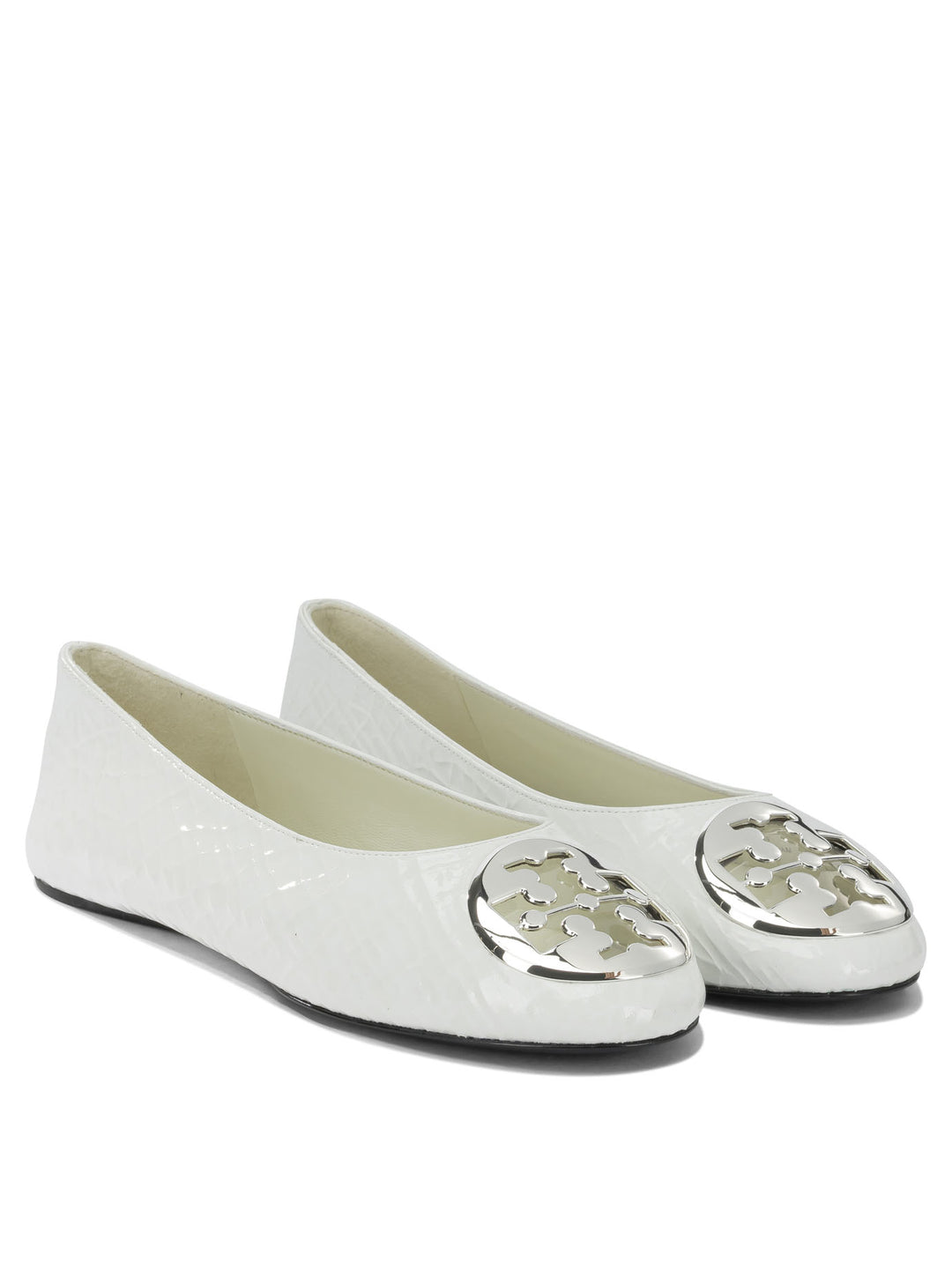 Tory Burch  Ballerinas - Bianco | 3d0d26582305d6a9f4607a2598b72a787a1477c5