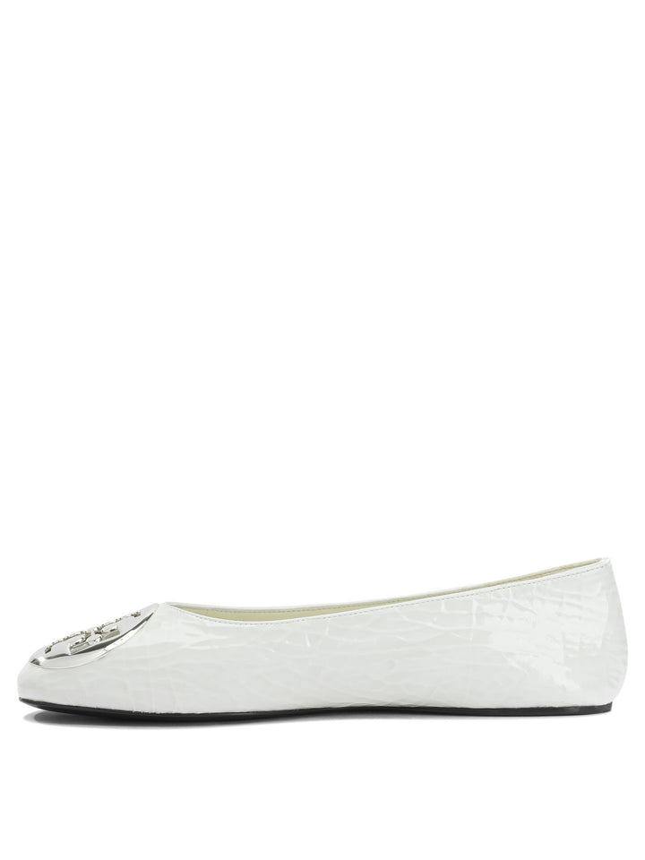 Tory Burch  Ballerinas - Bianco | 4d73d456827930511b6a535d08b01348d2ead01a