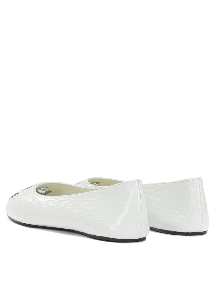 Tory Burch  Ballerinas - Bianco | ea010b4945a1f5d29a527c645d8dd2e82502ca23